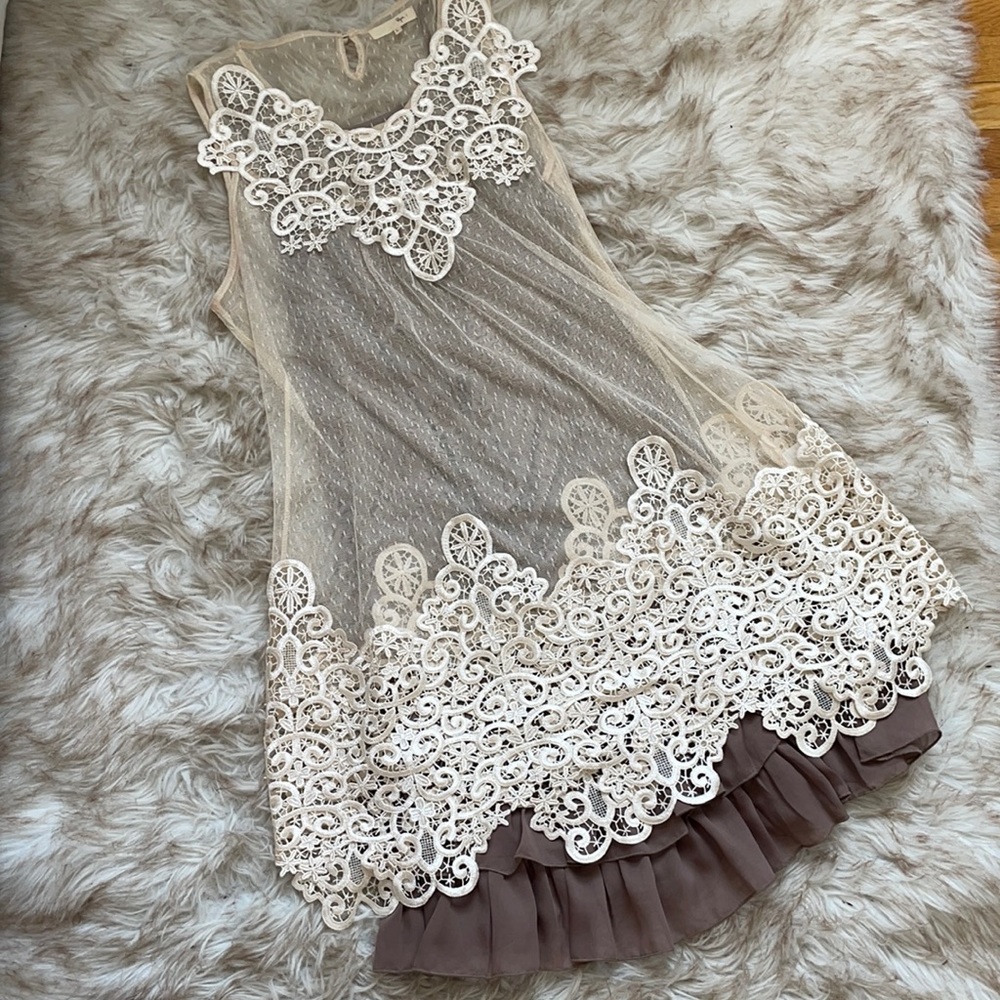 ModCloth 2-piece lace dress